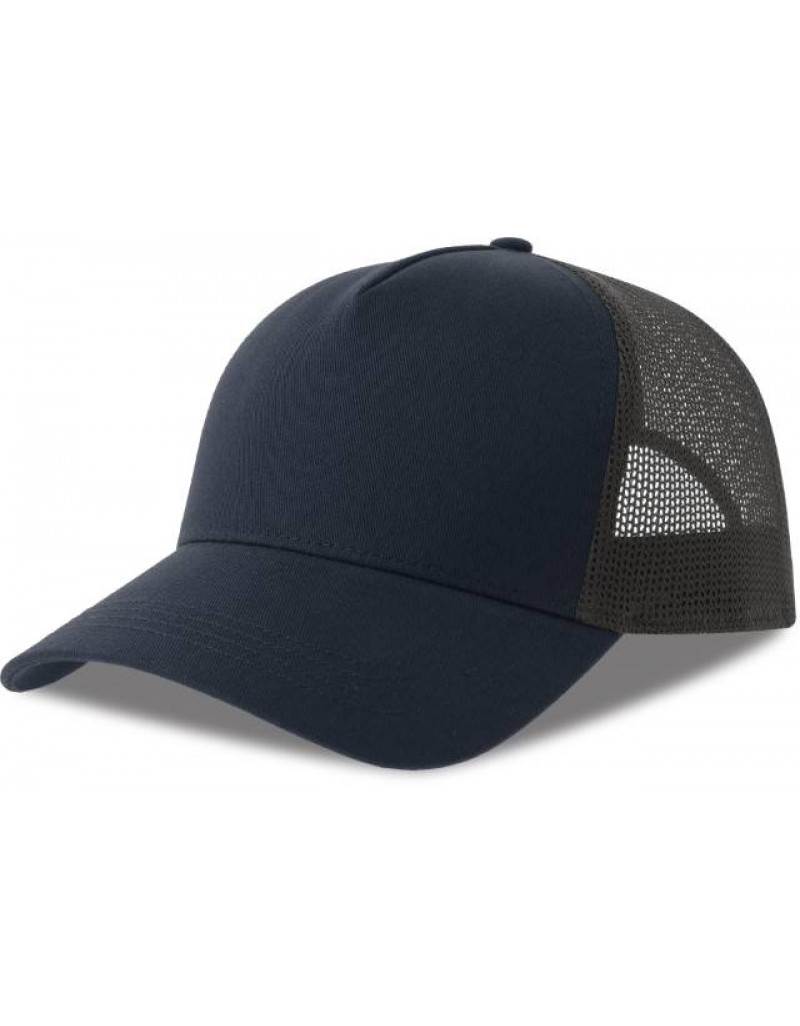 Șapcă Trucker cu 5 Panele-Rapper Cotton-S